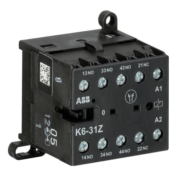 K6-31Z-01, CONTROL RELAY, 3NO1NC, 24/40-60